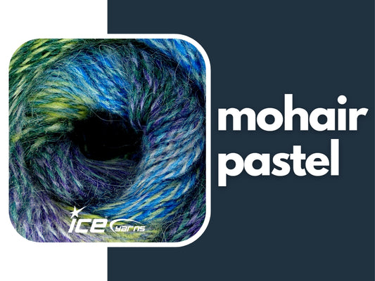 Ice Yarns Mohair Pastel / Yarn Review