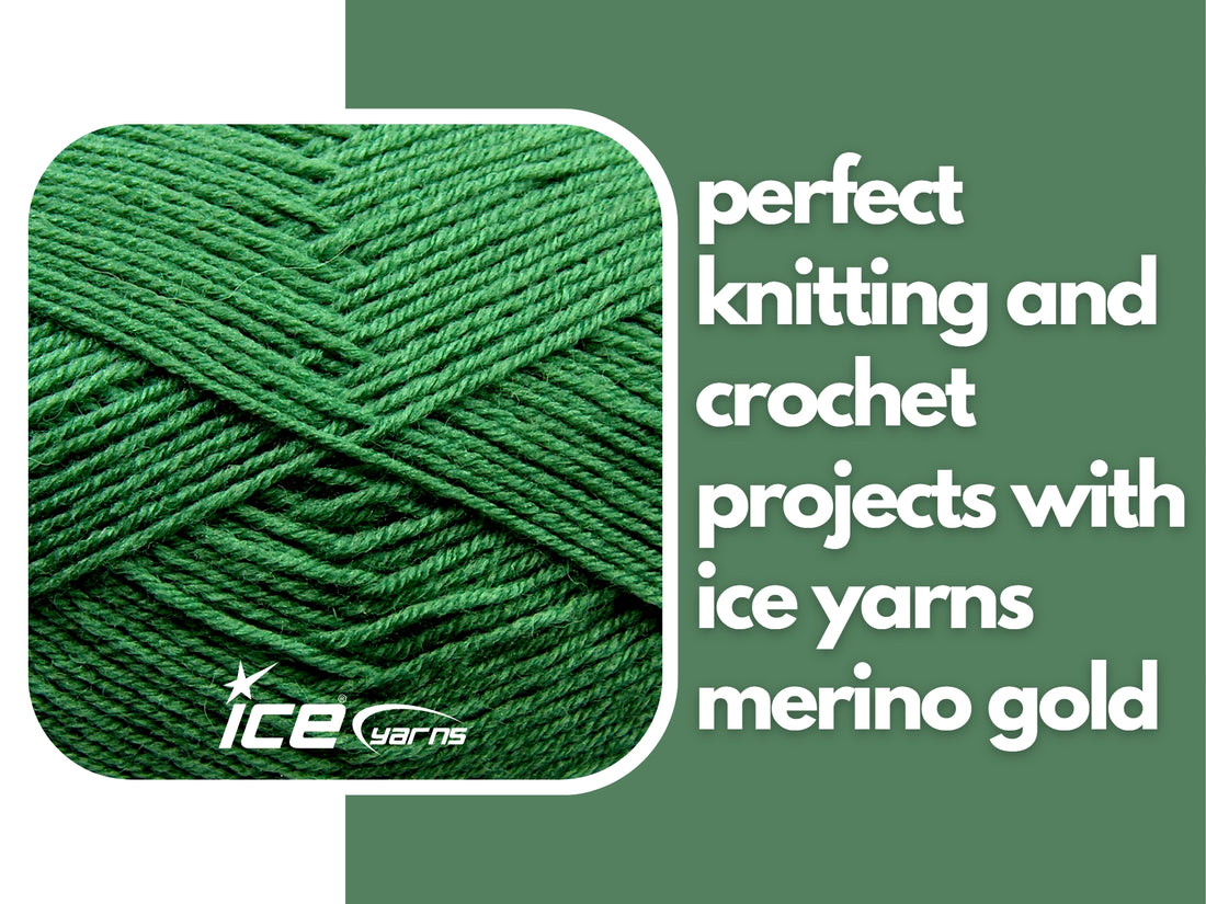 Perfect Knitting and Crochet Projects with Merino Gold