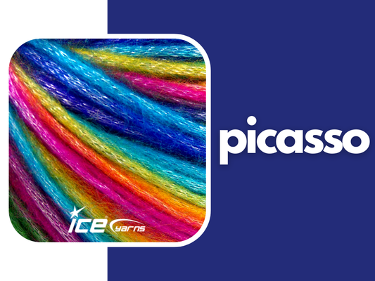 Ice Yarns –  Picasso Yarn / Yarn Review