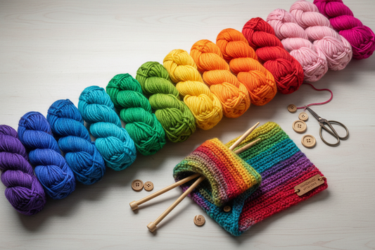 Effortless Color with Self Striping Yarns