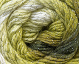 Ice Yarns Magic Glitz – Yeşil Tonları – %95 Akrilik, %5 Simli Lurex