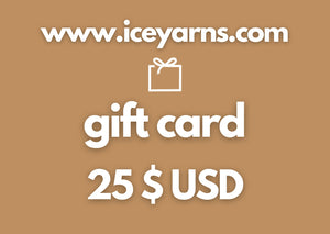 Carte-cadeau de 25 $ US