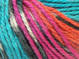 Turquesa, Naranja, Fucsia