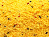 Ice Yarns Puffy PomPom – Dark Yellow – 85% MicroFiber, 15% Polyamide