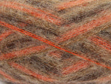 Ice Yarns Bermuda Mohair – Tonos de Marrón, Cobre – 70 % Mohair, 30 % Acrílico