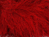 Ice Yarns Lange Wimpern – Rot 2 – 100 % Polyester