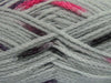 Grau, Kastanienbraun, Rosa