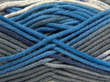 Ice Yarns AntiPilling Color Bulky – Azul, Gris, Blanco, Morado – 100 % Acrílico Antipilling