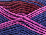 Ice Yarns AntiPilling Color Bulky – Burdeos, Morado, Lavanda, Blanco – 100 % Acrílico Antipilling