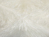 Ice Yarns Eyelash Glitz – Beyaz – %80 Polyester, %20 Simli Lurex