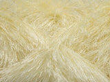 Ice Yarns Eyelash Glitz – Krem – %80 Polyester, %20 Simli Lurex