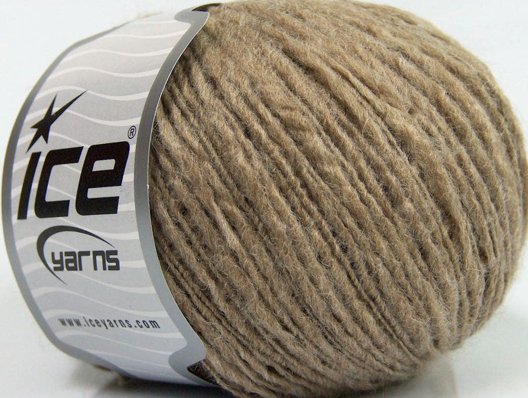 Flamme Wool Light Camel Wool Knitting Yarn Fast Shipping ...