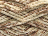 Ice Yarns Chenille Safari – Creme, Beige, Weiß – 100 % Mikrofaser