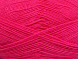 Ice Yarns Merino Gold – Leuchtendes Pink – 60 % Merinowolle, 40 % Acryl