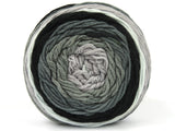 Ice Yarns Cakes Aran – Negro, Gris, Blanco – 100 % Acrílico
