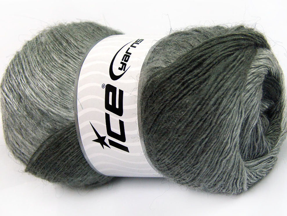 Lot of 4 x 100gr Skeins Ice Yarns ALPACA ACTIVE (20% Alpaca 20% Wool) Yarn Grey Shades