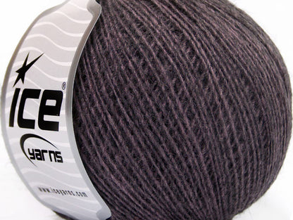 Lot of 8 Skeins ICE ROSE ALPACA (25% Alpaca 20% Wool) Yarn Maroon