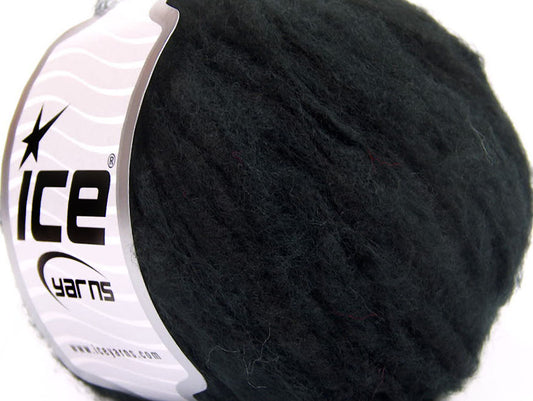 Lot of 8 Skeins Ice Yarns SALE WINTER (50% Wool) Hand Knitting Yarn Black
