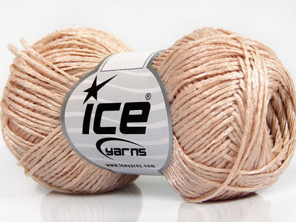 Lot of 8 Skeins ICE SALE SUMMER Hand Knitting Yarn Light Pink