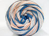 Blau, Beige, Helllachs