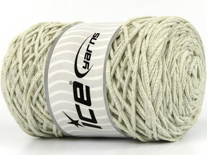 250 gr ICE YARNS MACRAME COTTON BULKY (100% Cotton) Hand Knitting Yarn Ecru