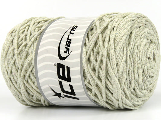 250 gr ICE YARNS MACRAME COTTON BULKY (100% Cotton) Hand Knitting Yarn Ecru