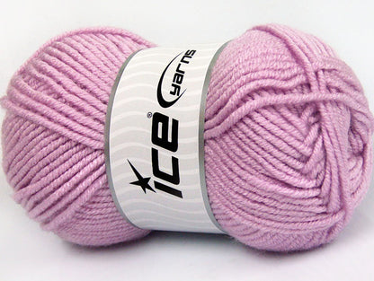 Lot of 4 x 100gr Skeins ICE LACQUER Hand Knitting Yarn Light Lilac
