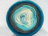 Blue, Turquoise Shades, Grey, White