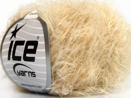 Lot of 8 Skeins ICE TECHNO Hand Knitting Yarn Beige