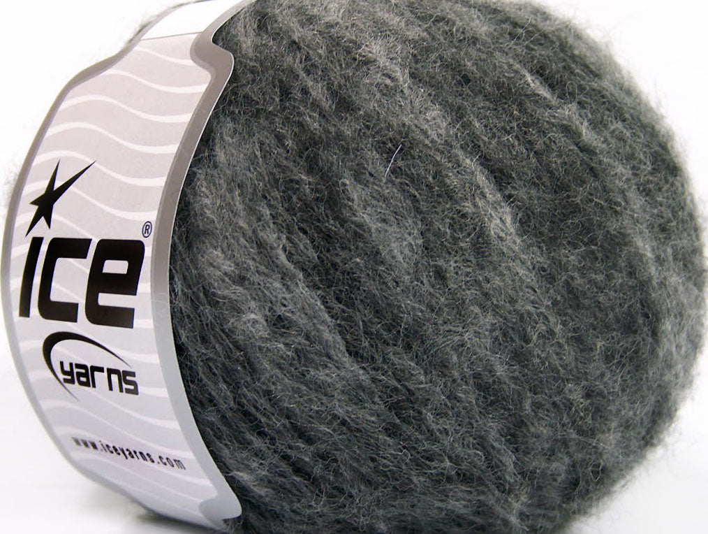 Lot of 8 Skeins Ice Yarns SALE LUXURY-PREMIUM (20% Alpaca 20% Wool) Yarn Grey Shades