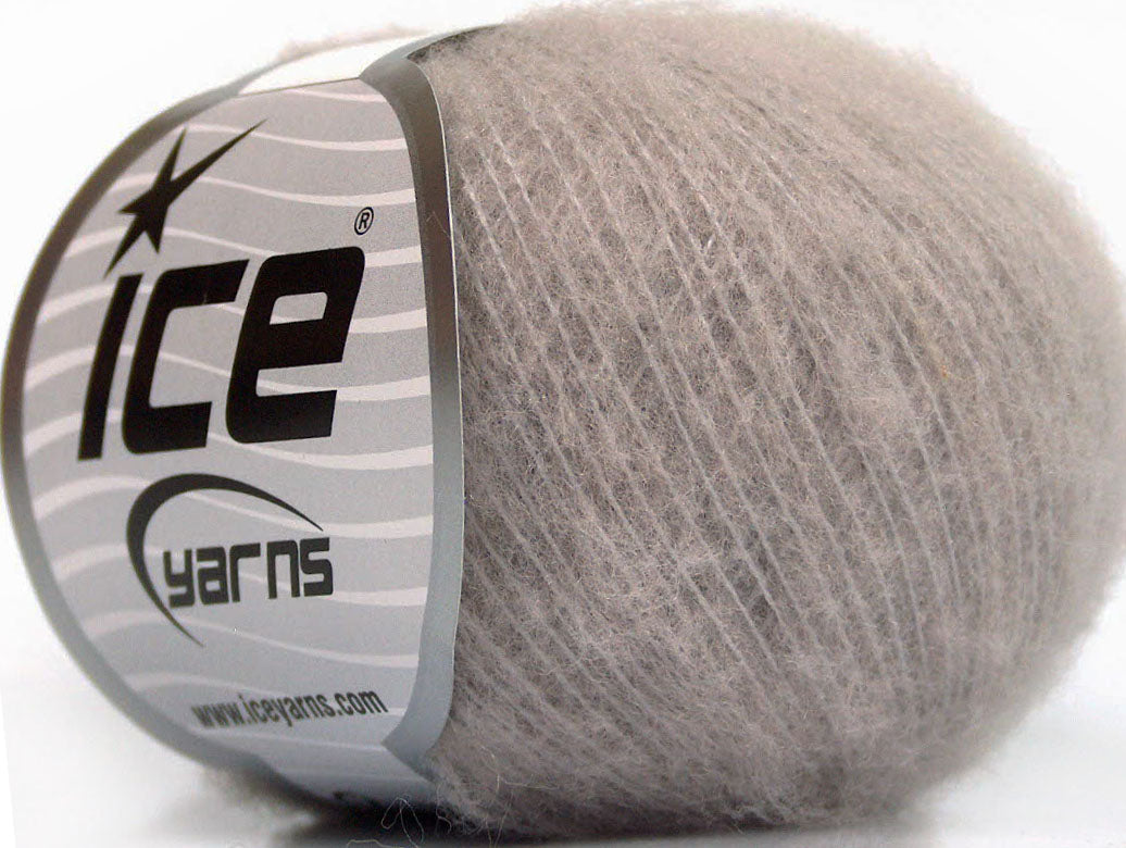 Lot of 10 Skeins Ice Yarns WOOL COMFORT SUPERFINE (34% Wool) Yarn Smoke Lilac