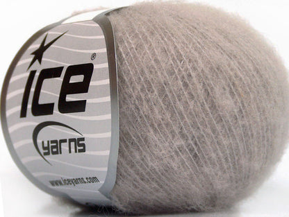 Lot of 10 Skeins Ice Yarns WOOL COMFORT SUPERFINE (34% Wool) Yarn Smoke Lilac