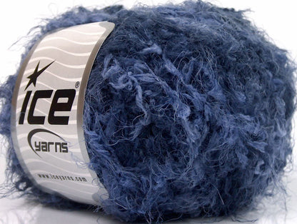 Lot of 8 Skeins ICE POLAR EYELASH Hand Knitting Yarn Purple Shades