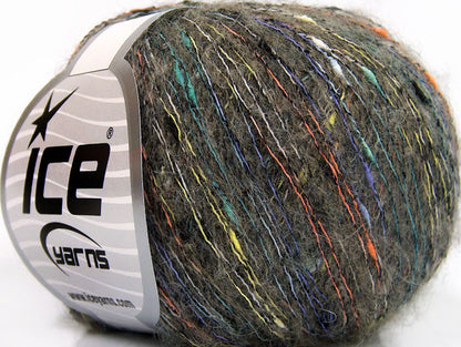 Lot of 8 Skeins ICE MOHAIR SHRIMP (25% Mohair) Hand Knitting Yarn Camel