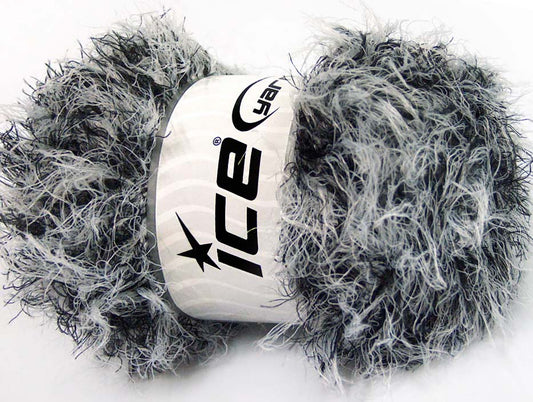 Lot of 4 x 100gr Skeins Ice Yarns TECHNO PLY Yarn Navy White Black