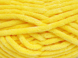 Ice Yarns Chenille Superbulky – Sarı – %100 Mikrofiber