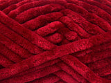 Ice Yarns Chenille Superbulky – Bordo – %100 Mikrofiber