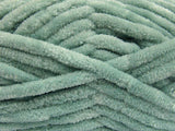 Ice Yarns Chenille Superbulky – Mint Yeşili – %100 Mikrofiber