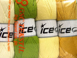 Ice Yarns Bébé Softy – Lot mixte – 52 % nylon, 48 % acrylique