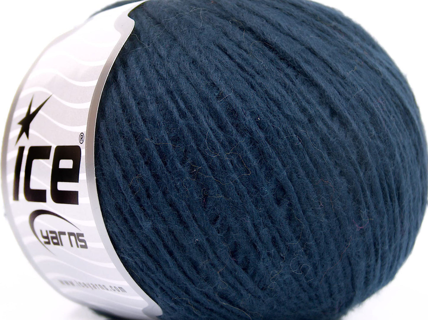 Lot of 6 Skeins Ice Yarns MERINO EXTRAFINE COTTON (30% Extrafine Merino Wool 30% Cotton) Yarn Navy