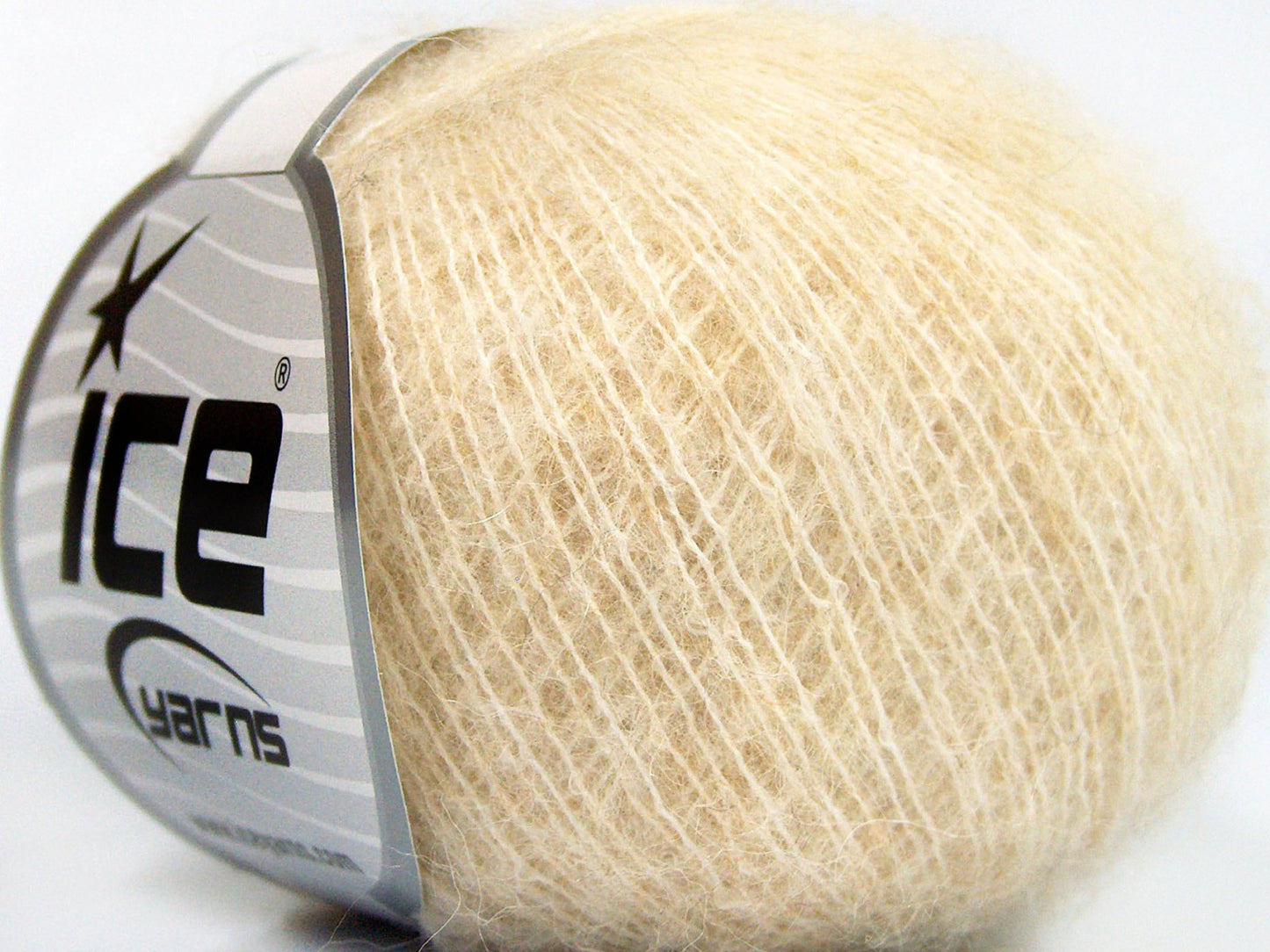 Lot of 10 Skeins Ice Yarns ALPACA SUPERFINE WOOL COMFORT (28% Alpaca Superfine 31% Wool) Yarn Cream Melange