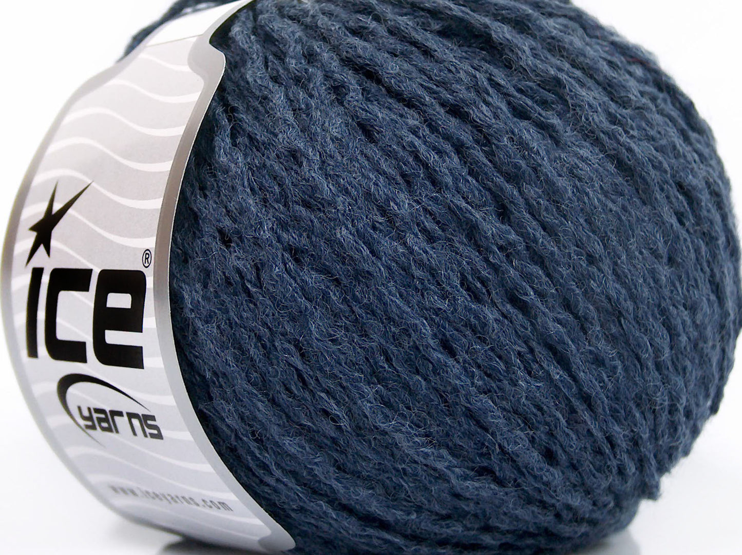 Lot of 8 Skeins Ice Yarns SALE WINTER (50% Wool) Hand Knitting Yarn Jeans Blue