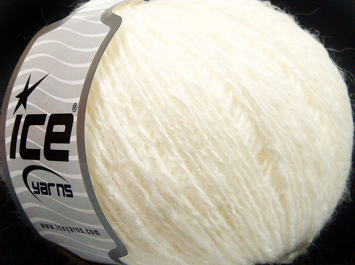 Lot of 8 Skeins Ice Yarns SALE WINTER (50% Wool) Hand Knitting Yarn Ecru