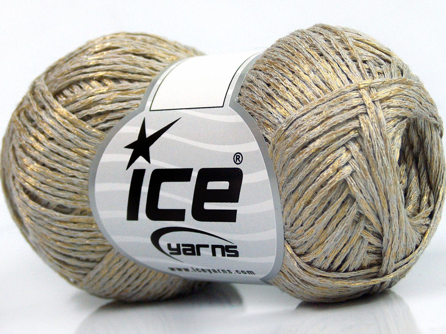 Lot of 8 Skeins Ice Yarns QUARTZ Hand Knitting Yarn Light Camel Gold