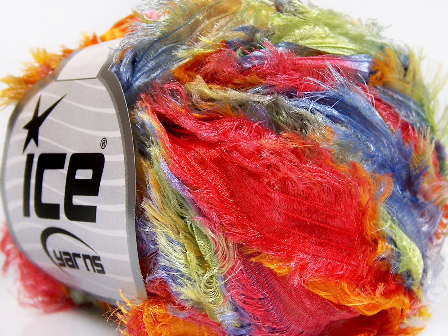 Lot of 8 Skeins Ice Yarns PERGAMON Hand Knitting Yarn Rainbow