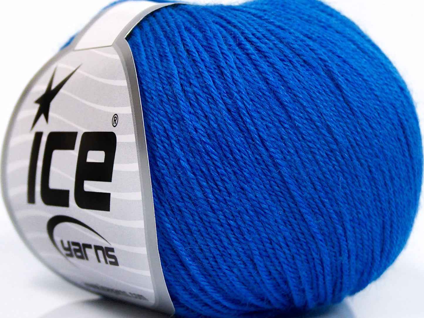 Lot of 8 Skeins Ice Yarns BABY MERINO SOFT (40% Merino Wool) Yarn Blue
