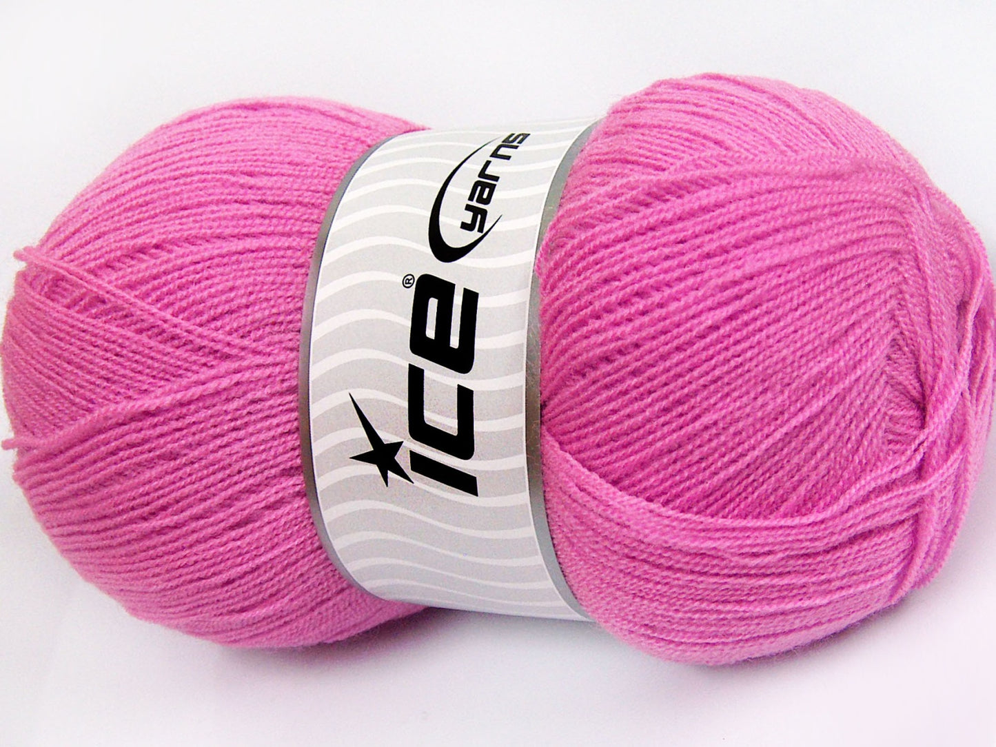 Lot of 4 x 100gr Skeins Ice Yarns KRISTAL Hand Knitting Yarn Light Lilac