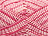 Ice Yarns Lorena Color – Pink Shades – 50% Cotton, 50% Acrylic