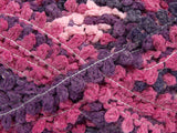 Ice Yarns Boucleron-Kette – Rosatöne, Lilatöne – 50 % Acryl, 50 % Polyamid