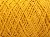 Ice Yarns Macrame Cotton – Amarillo Oscuro 2 – 100 % Algodón